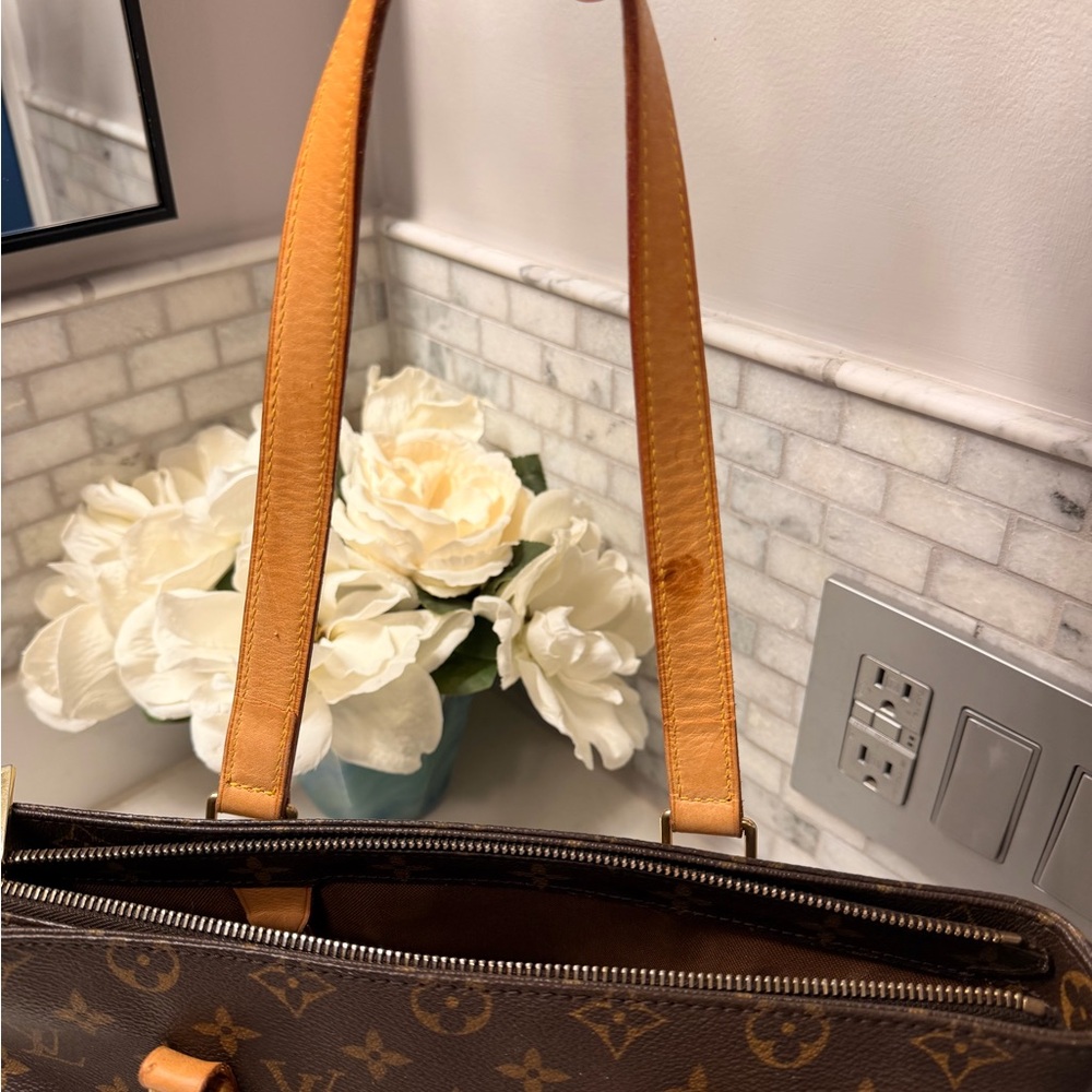 Louis Vuitton Brown Monogram Cabas Piano Bag - Picture 7 of 12